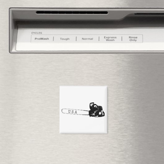 Arborist chainsaw tree über Gift Present Magnet (In Situ (Geschirrspüler))