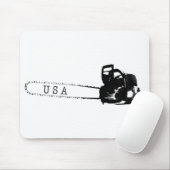 Arborist chainsaw tree über Gift Present Mousepad (Mit Mouse)