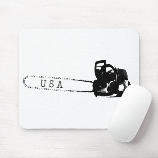 Arborist chainsaw tree über Gift Present Mousepad (Mit Mouse)