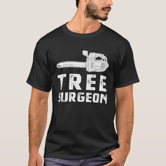 Arborist Chainsaw Tree Work Lumberjack T-Shirt (Vorderseite)