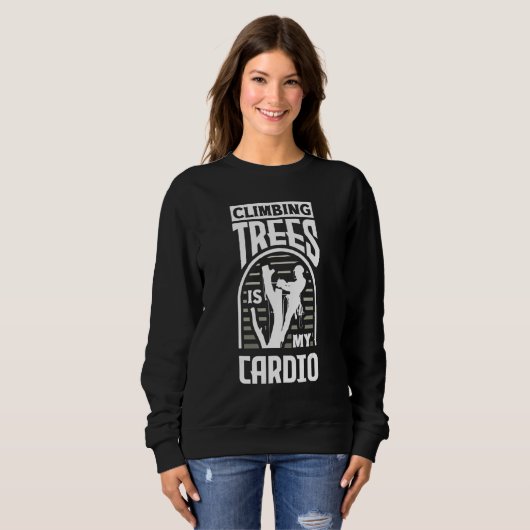 Arborist Forester Forestry Worker Logger Tree Clim Sweatshirt (Vorne ganz)