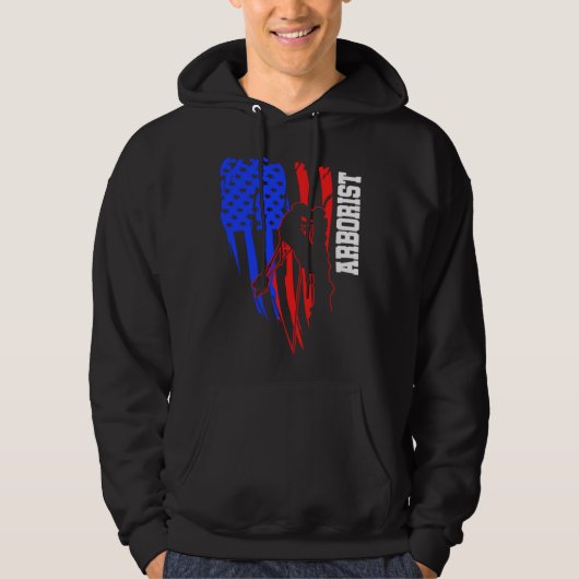 Arborist Fun Skills Tree Surgeon Arboriculturist Hoodie (Vorderseite)