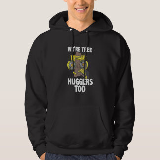 Arborist für Baumschmiede sind wir auch Baum-Hugge Hoodie