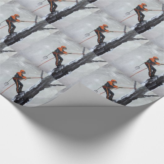 Arborist Long Haul Husqvarna Geschenkpapier (Ecke)