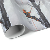 Arborist Long Haul Husqvarna Geschenkpapier (Rolleneckpunkt)