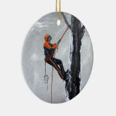 Arborist Long Haul Husqvarna Keramik Ornament (Rechts)