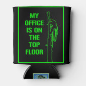 Arborist: "Mein Büro befindet sich im obersten Sto Dosenkühler (Vorderseite)