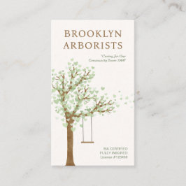 Arborist QR Code Business Card Visitenkarte