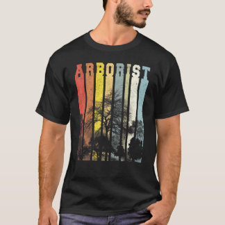 Arborist Retro Vintage Tree Surgeon T-Shirt