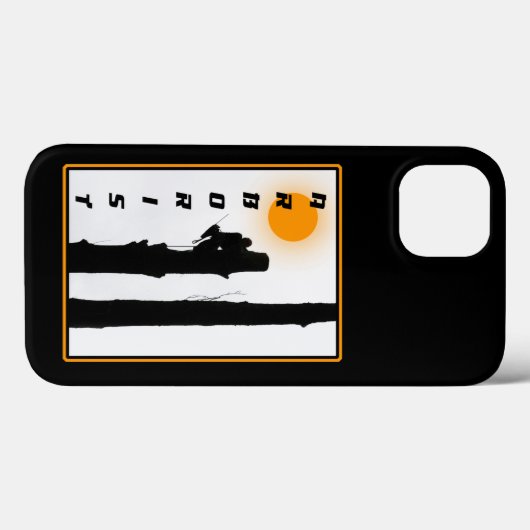 Arborist: Steigende Silhouette Case-Mate iPhone Hülle (Rückseite (Horizontal))