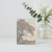 Arborist Tree Care Landscaping Garden Yard Arbeit Visitenkarte (Stehend Vorderseite)