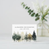 Arborist Tree Care Landscaping Garden Yard Arbeit Visitenkarte (Stehend Vorderseite)