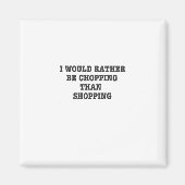 Arborist Tree Chirurg Kettensäge Geschenk. Magnet (Vorne)