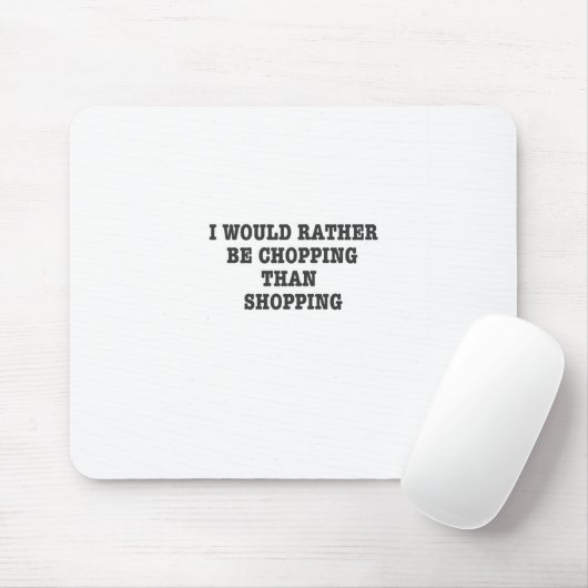 Arborist Tree Chirurg Kettensäge Geschenk. Mousepad (Mit Mouse)