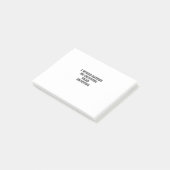 Arborist Tree Chirurg Kettensäge Geschenk. Post-it Klebezettel (angewinkelt)