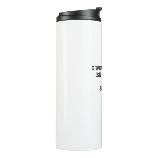 Arborist Tree Chirurg Kettensäge Geschenk. Thermosbecher (Nach links gedreht)