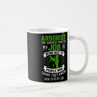 Arborist Tree Climbing Chainsaw Tree Surgeon Begin Kaffeetasse