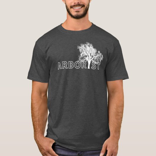 Arborist Tree Design - Fun Arborist Geschenke T-Shirt (Vorderseite)