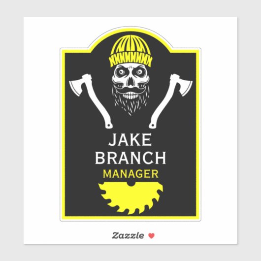 Arborist Tree Surgeon Aufkleber (Blatt)