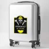 Arborist Tree Surgeon Aufkleber (Koffer)