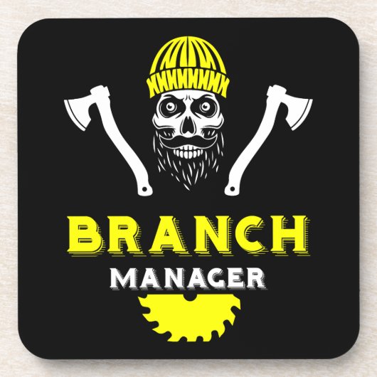 Arborist Tree Surgeon Getränkeuntersetzer (Vorderseite)