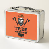 Arborist Tree Surgeon Metall Brotdose (Rückseite)