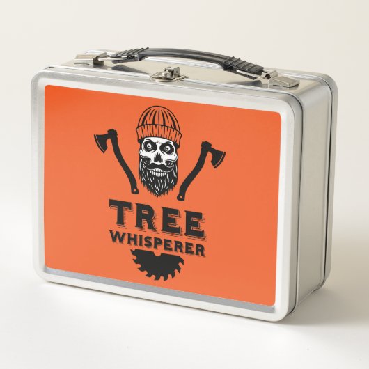 Arborist Tree Surgeon Metall Brotdose (Vorderseite)