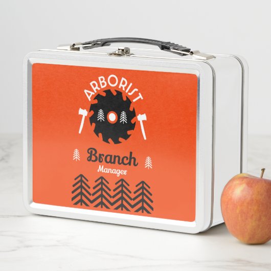 Arborist Tree Surgeon Metall Brotdose (Beispiel)