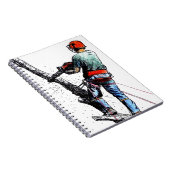 Arborist Tree Surgeon Notizblock (Rechte Seite)