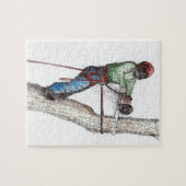 Arborist Tree Surgeon Puzzle (Horizontal)
