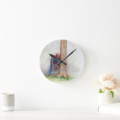 Arborist Tree Surgeon Runde Wanduhr (Zuhause)