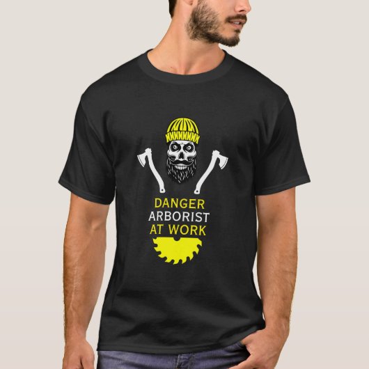 Arborist Tree Surgeon T-Shirt (Vorderseite)