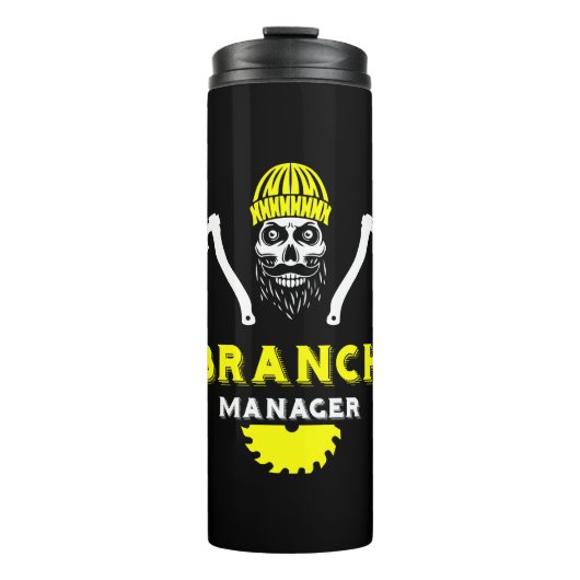 Arborist Tree Surgeon Thermosbecher (Vorderseite)