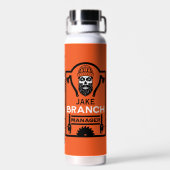 Arborist Tree Surgeon Trinkflasche (Rückseite)