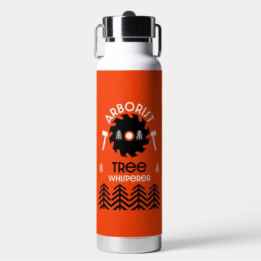Arborist Tree Surgeon Trinkflasche (Vorderseite)