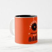 Arborist Tree Surgeon Zweifarbige Tasse (Vorderseite Links)