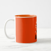 Arborist Tree Surgeon Zweifarbige Tasse (Links)