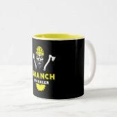 Arborist Tree Surgeon Zweifarbige Tasse (VorderseiteRechts)