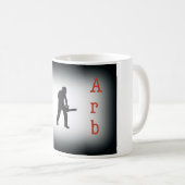 Arborist Treechirurgen Chainsaw Geschenktasse Kaffeetasse (VorderseiteRechts)
