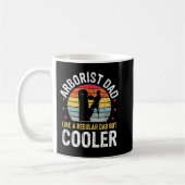 Arborist Vater Tree Climber Logger Woodworker Chai Kaffeetasse (Links)