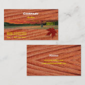 Arborist-Visitenkarte Visitenkarte (Vorne/Hinten)