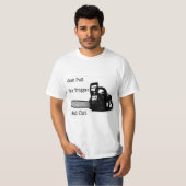 Arboristische Kettensäge Tree Chirurgen Geschenk. T-Shirt (Vorne ganz)