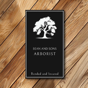 Arboristischer Baum-Entfernungsdienst für Landscha Visitenkarte
