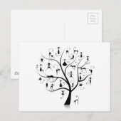 Arbre àchat postkarte (Vorne/Hinten)