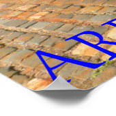 Arbroath Harbour & Marina, Schottland Poster (Ecke)