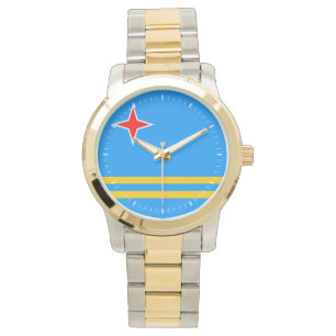 Arbua Flag Armbanduhr