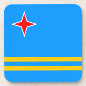 Arbua Flag Getränkeuntersetzer (Vorderseite)