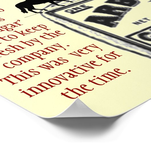 "Arbuckles' Der Kaffee, der geholfen hat, den West Poster (Ecke)