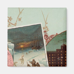 Arbuckles illustrierter Atlas Magnet