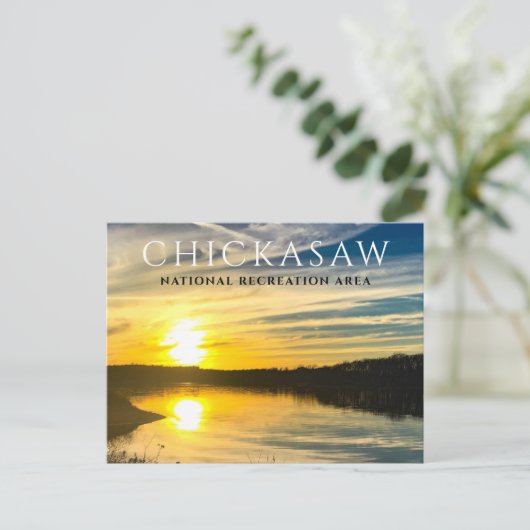 Arbuckles-See, Chickasaw National Rec Area Postkarte (Stehend Vorderseite)